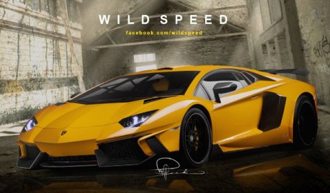 Rendering Aggressive Lamborghini LP700-4 Aventador by Wildspeed