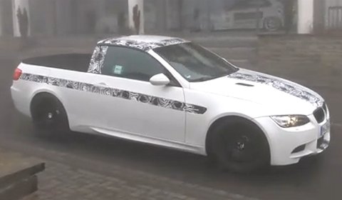 Video BMW M3 Pickup at The Nurburgring