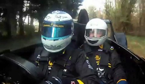 Video Caparo T1 Passenger Ride with Mika Hakkinen