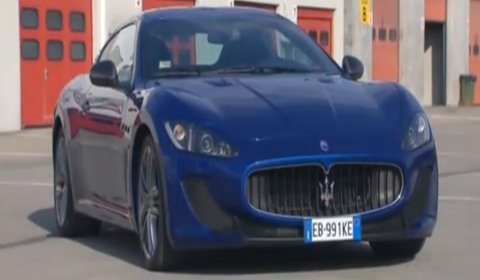 Video Maserati GranTurismo MC Stradale at Varano de' Melegari track