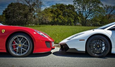 Ferrari 599 GTO vs Lamborghini LP 670 SV