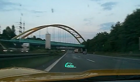Corvette hits the Autobahn