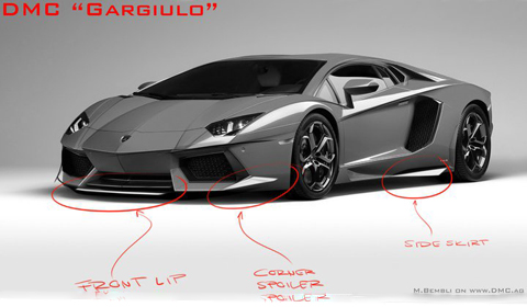Lamborghini Aventador Body Kit Concept by DMC