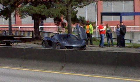 McLaren MP4-12C Crash