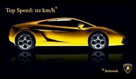 Lamborghini Gallardo Top Speed Backwards