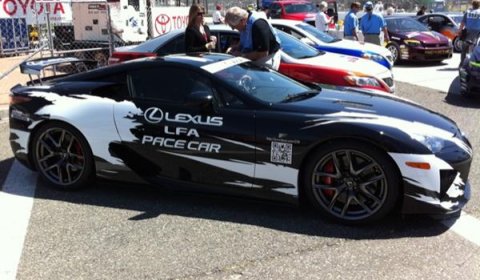 Lexus LFA Pace Car at 2011 Toyota Grand Prix of Long Beach