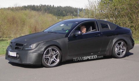 Spyshots Mercedes-Benz C63 AMG Coupe Black Series