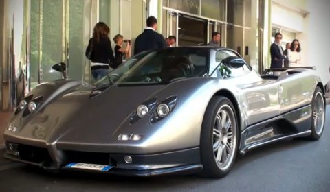 Video: Horacio Pagani Drives Zonda C12 S Roadster in Monaco