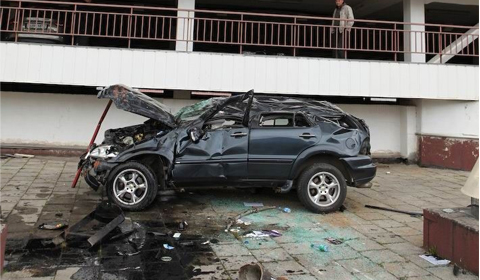 Car Crash  Brabus ML in Minsk