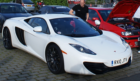 Car Crash McLaren MP4-12C Crashed at The Nurburgring 