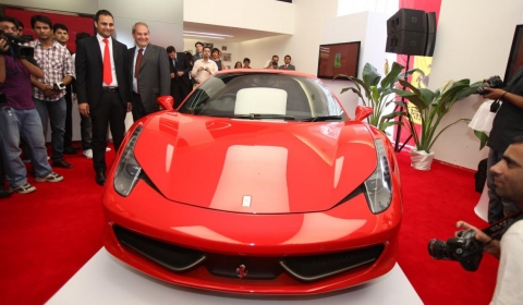 Ferrari Enters Indian Market and Opens Dealership