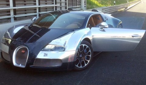 Police Chase With Stolen Bugatti Veyron Grand Sport