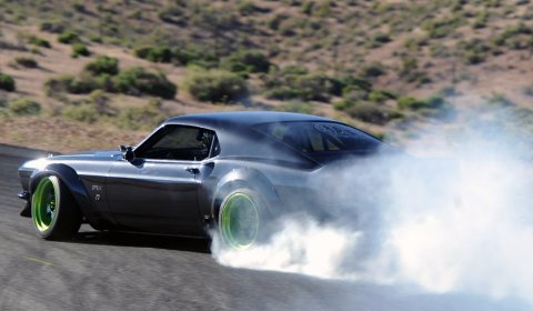 Vaughn Gittin Jr. Drifts 1969 RTR-X Mustang 