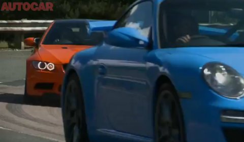 Video AutoCar Reviews BMW M3 GTS VS Porsche 911 GT3
