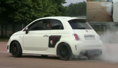 Video Aznom Fiat 500 Motore Centrale Burning Rubber