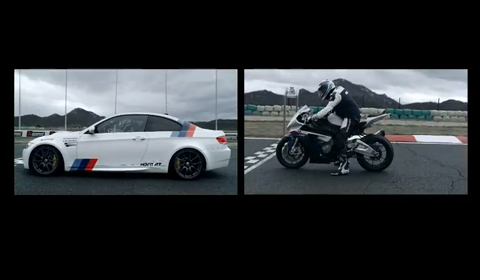 Video BMW S 1000 RR VS BMW E92 M3 