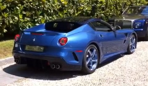 Video Ferrari Superamerica 45 Opens Roof