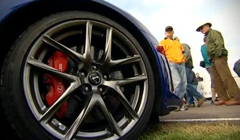 Video Lexus LFA at Goodwood Breakfast Club Supercar Sunday 2011