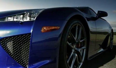 Video Lexus LFA Races on Track with IS-F at Bruntingthorpe