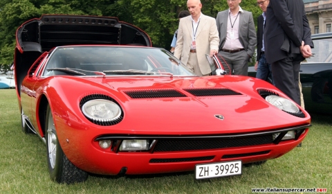 Villa d'Este 2011 1970 Lamborghini Miura S