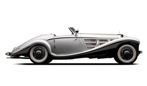 1937 Mercedes-Benz 540K Goes to Auction at Pebble Beach 01