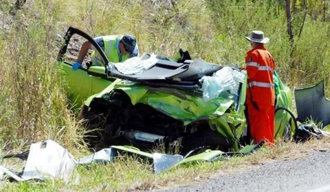 Car Crash Holden HSV W427