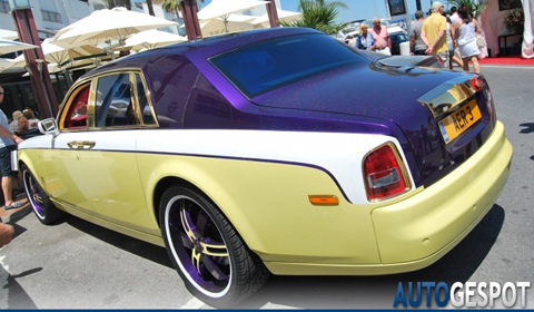 Crazy Rolls-Royce Phantom in Marbella