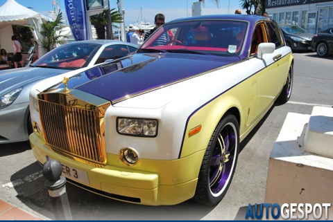 Crazy Rolls-Royce Phantom in Marbella