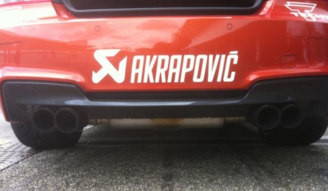 Akrapovic BMW 1-Series M Coupe in Tuner GP
