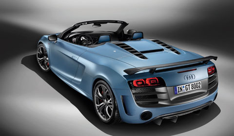 Official Audi R8 GT Spyder