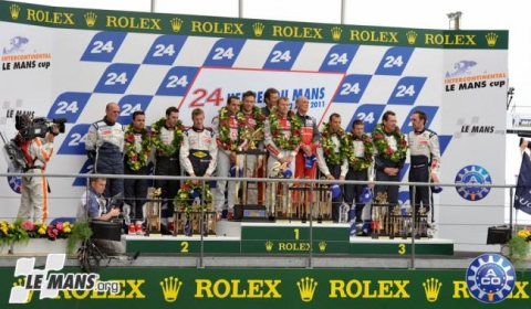 Audi Wins 2011 Le Mans 24 Hours Race Despite Crashes