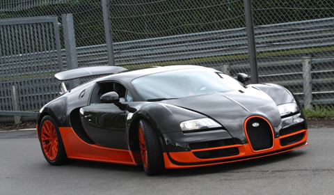 Bugatti Veyron Super Sport at the Nurburgring Nordschleife