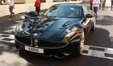 Fisker Karma Makes European Debut at Monaco Grand Prix