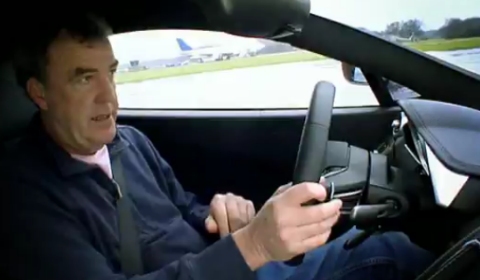 Jeremy Clarkson in McLaren MP4-12C