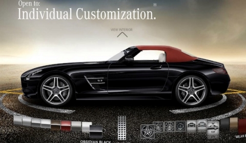 Mercedes-Benz SLS AMG Roadster Online Configurator