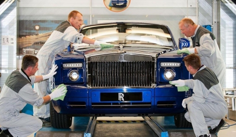 Official Bespoke Rolls Royce Drophead Coupe at Masterpiece London 2011