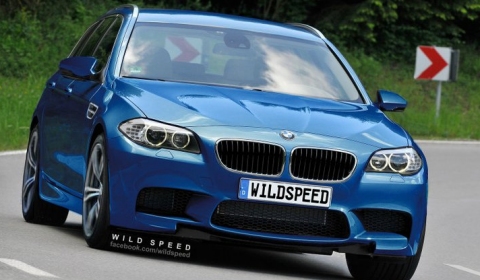 Rendering BMW F11M M5 Touring by Wild-Speed