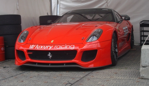 Spotted Ferrari 599 XX at Le Mans 2011