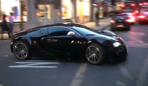 Video Arab Bugatti Veyron Super Sport in London