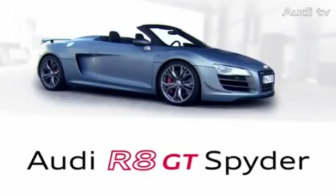 Video Audi R8 GT Spyder Commercial