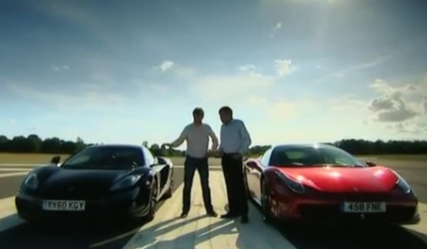 Video Fifth Gear McLaren MP4-12C Up Against Ferrari 458 Italia