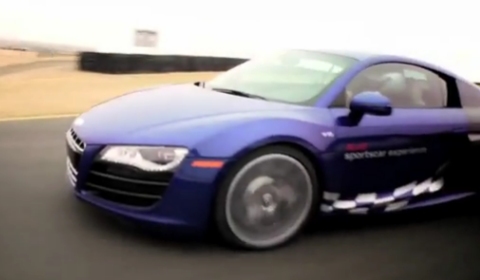 Video Hot Lap at Infineon Raceway in Audi R8 V10