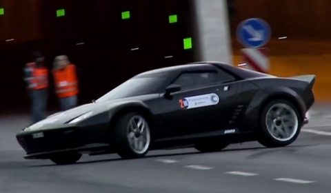 Video New Lancia Stratos at Sachsenrallye 2011