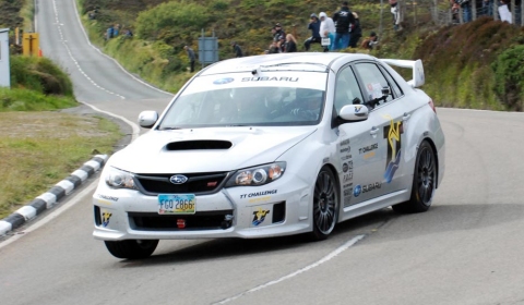Video Of The Day Subaru Isle of Man TT Record Attempt