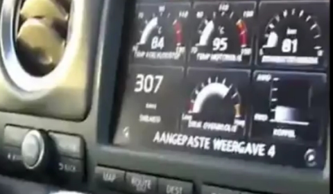 Video Youngster Drives 308km/h in Urban Areas in Nissan R35 GT-R