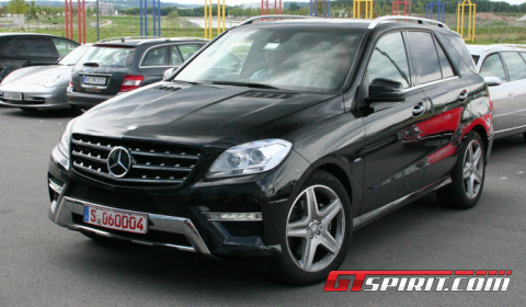 2012 Mercedes-Benz ML Caught Undisguised