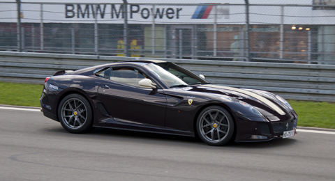 Modena Trackdays 2011: Purple Ferrari 599 GTO