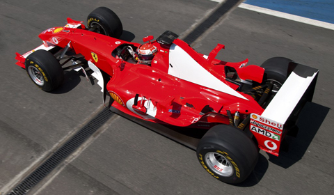 Modena Trackdays 2011: Ferrari F2003-GA