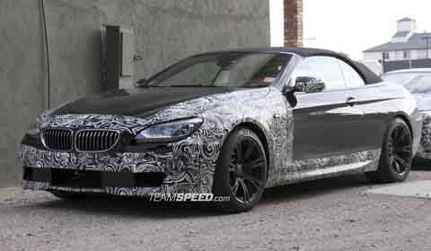 Spyshots: 2013 BMW M6 Coupé and Cabrio