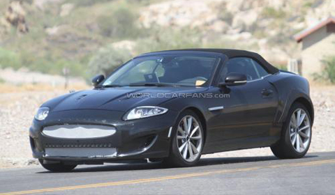 Spyshots Jaguar XE in Death Valley